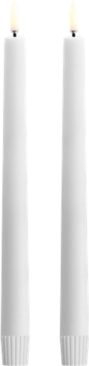 Uyuni Lighting - Tafelkaars -OUTDOOR - Wit - 2,3 cm x 25 cm - Set van 2
