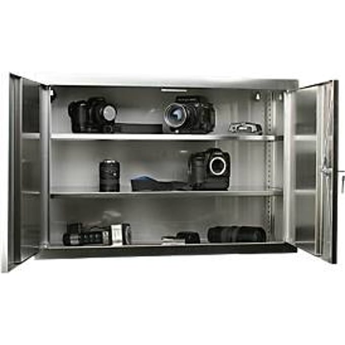 Hangkast, rvs, 600 x 900 x 320 mm