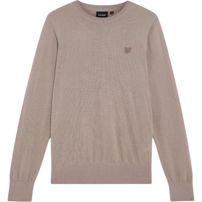 Lyle and Scott Lyle&scott tonal eagle merino truien kn2121vc