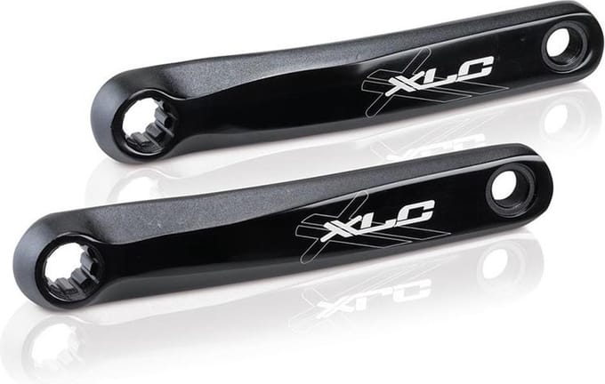 XLC CR-E01 Crankset - E-Bike - Bosch Active/Performance - 165 mm - Aluminium – Zwart