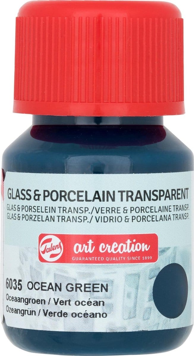 Talens Art Creation Glas & porselein transparant 30ml Ocea