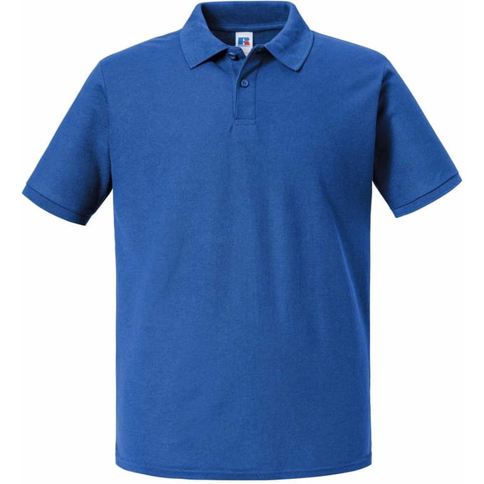 Russell Heren Authentic Eco Poloshirt (Helder Koninklijk)