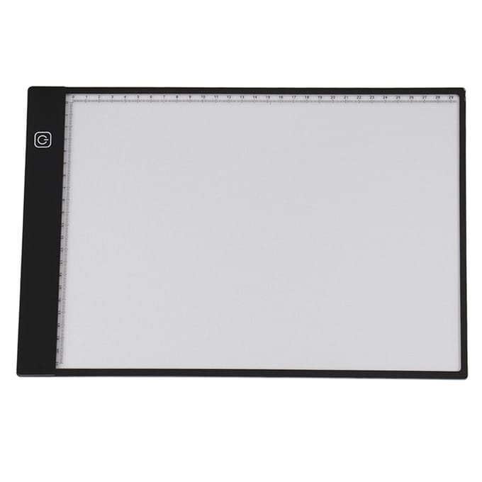 A4 LED-kunstbord, lichtbord, tekentafelbord met 3 standen, dimbaar, apart type
