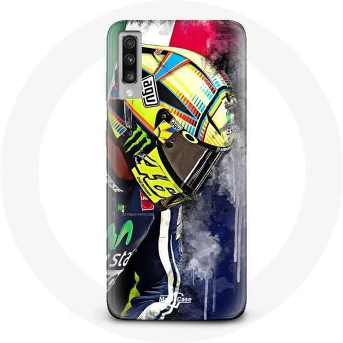 Samsung Galaxy A70 Case Valentino Rossi Champion Speed ​​Driver