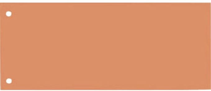 Scheidingsstrook oxford 240x105mm 190gr oranje | 30 stuks