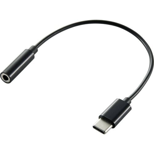 Renkforce USB-C, Audio Adapterkabel [1x USB-C stekker - 1x Jackplug female 3,5 mm] 15.00 cm Flexibel