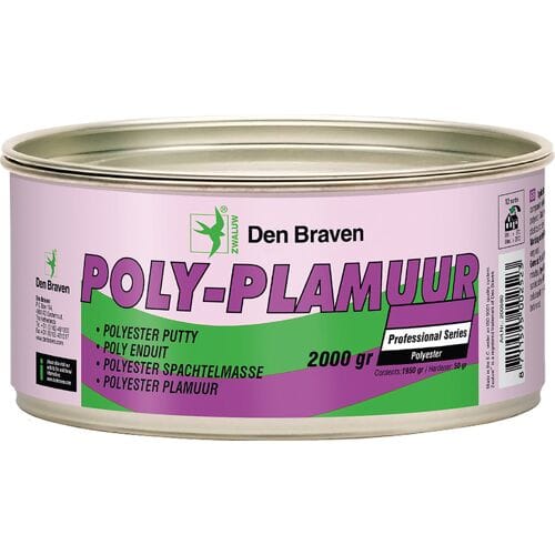 Zwaluw polyester plamuur 2kg