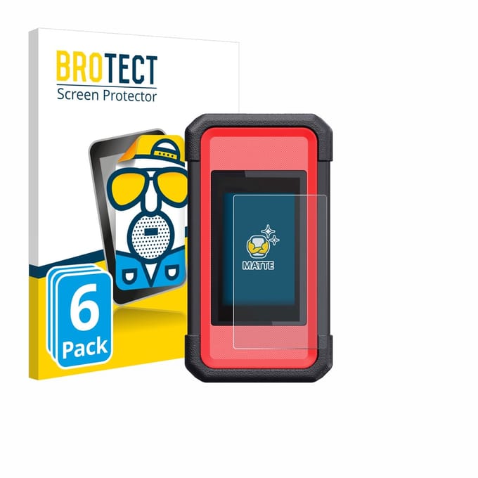 BROTECT - Screenprotector voor Launch X431 SmartLink C V2.0 - Folie Beschermfolie matte 6 Stuks