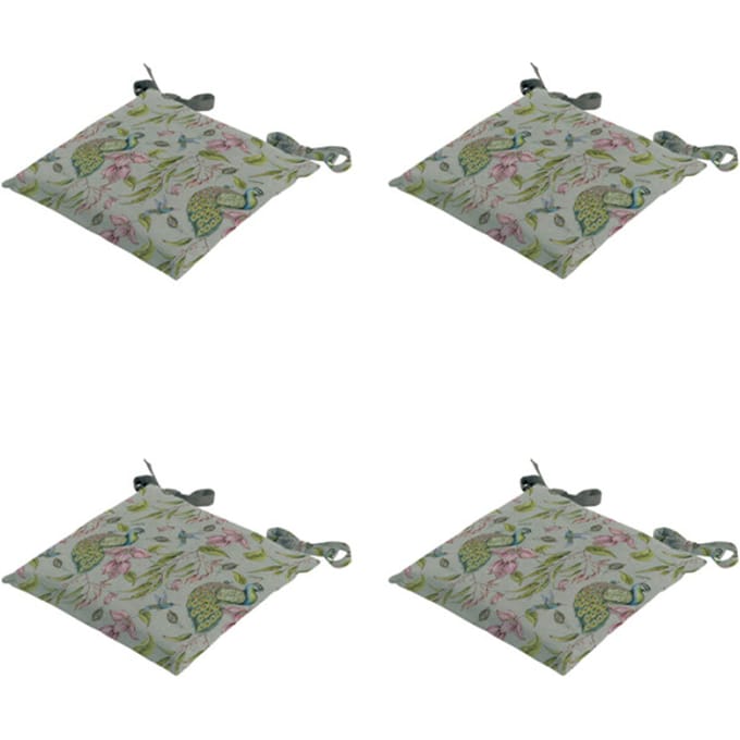 Madison - Zitkussen - Annabel - 46x46 - Groen - 4 Stuks