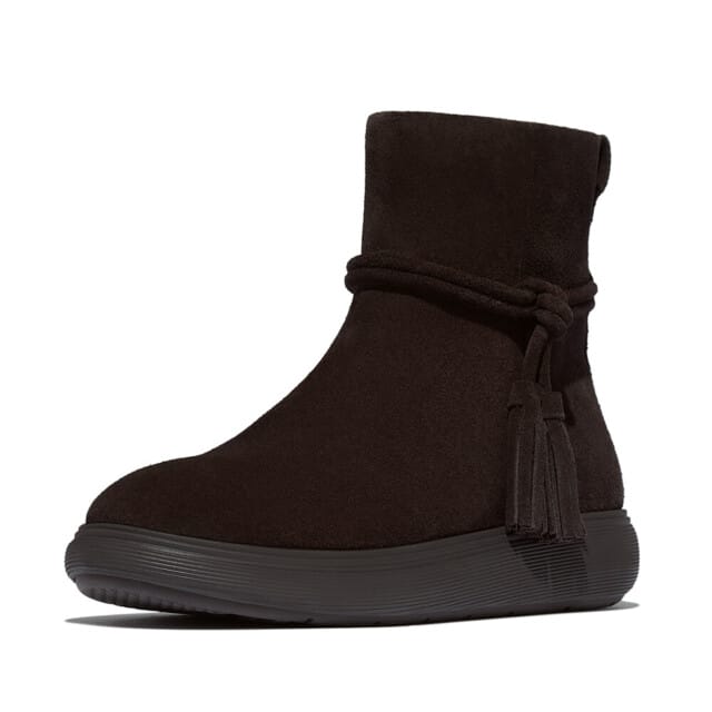 FitFlop FitFlop IQ-Comff Tassel Suede Short Boots BRUIN - Maat 40