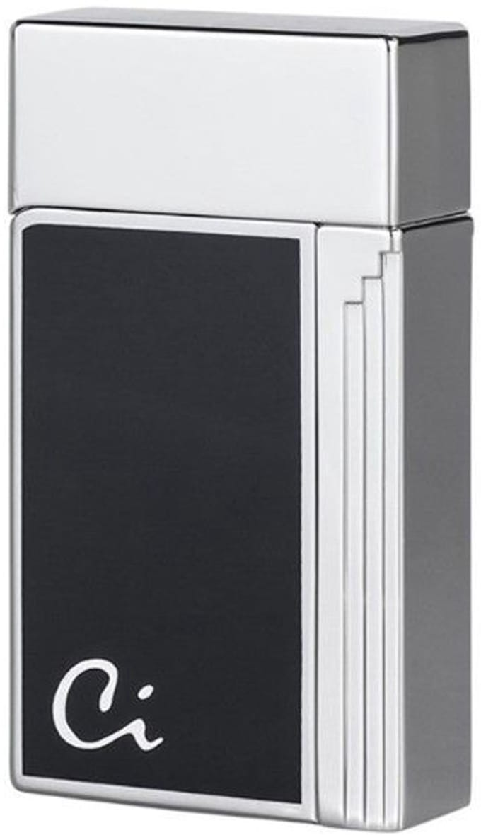 Caseti Soleil Jetflame aansteker Chrome - Black