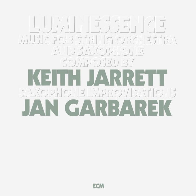 Keith Jarrett & Jan Garbarek - Luminessence (LP) (Remastered)