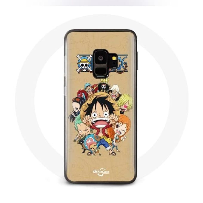Hoesje voor Samsung Galaxy S9 plus Manga strohoed Piraten uit één stuk