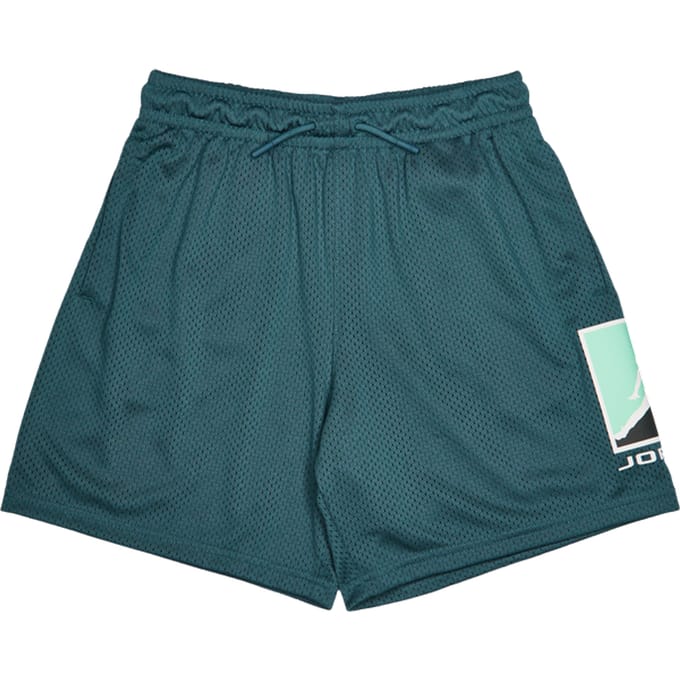 Jordan Brooklyn Gfx Block Korte Broeken Kinder - Groen - Maat 158 - 170 CM - Poly Mesh