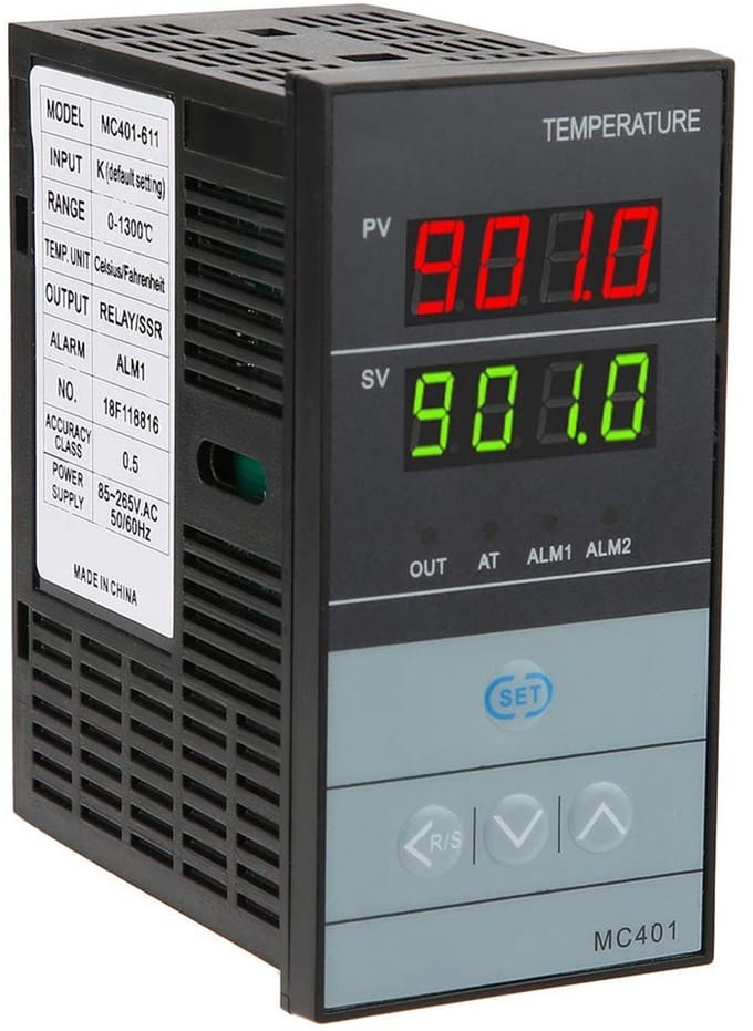 OmGoods - Dailygoody Temperature Controller - Digitale Thermostaat - Zwart - Temperatuurregeling - Geschikt voor - 85-265V