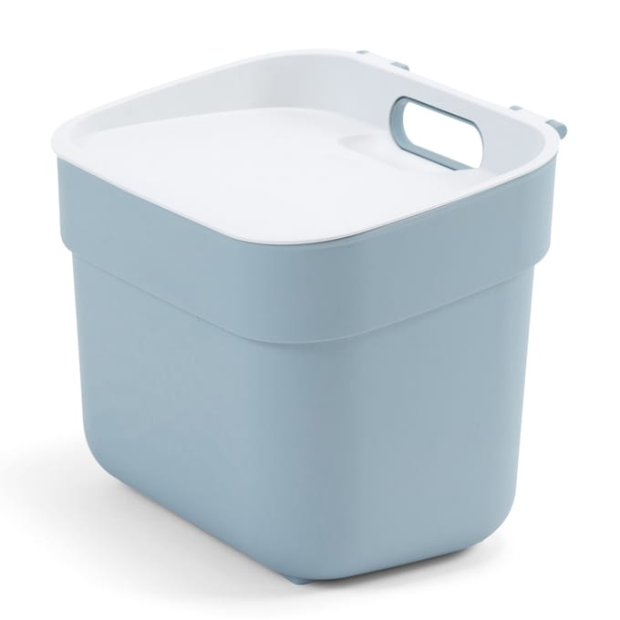 Curver READY TO COLLECT Biomülleimer [5L], blau 251950 Afvalbak Blauw 1 stuk(s)