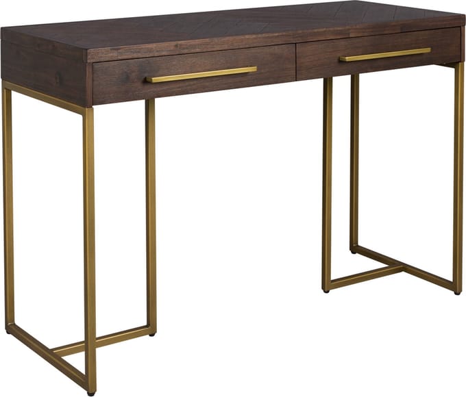 Dutchbone Class Consoletafel/ Wandtafel Acaciahout - Bruin