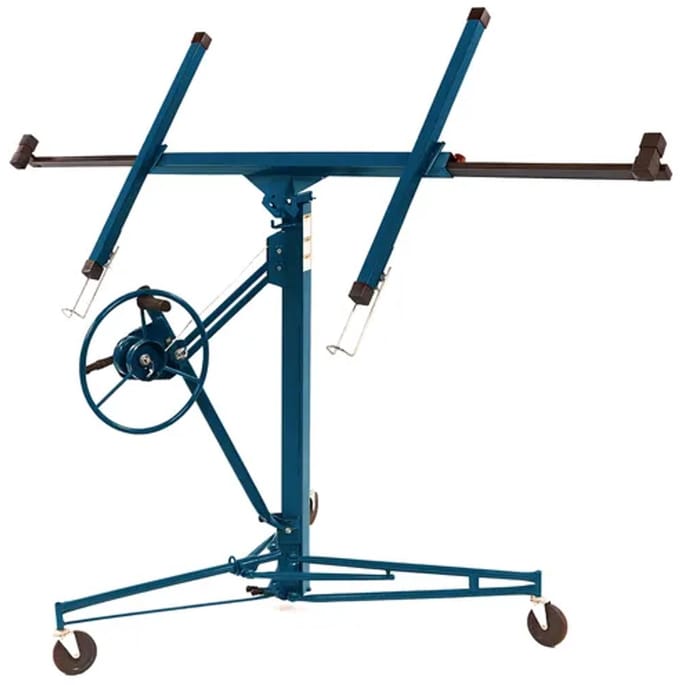 Gipsplatenlift - 68kg capaciteit, 3,5m hoogte, inklapbaar voor opslag