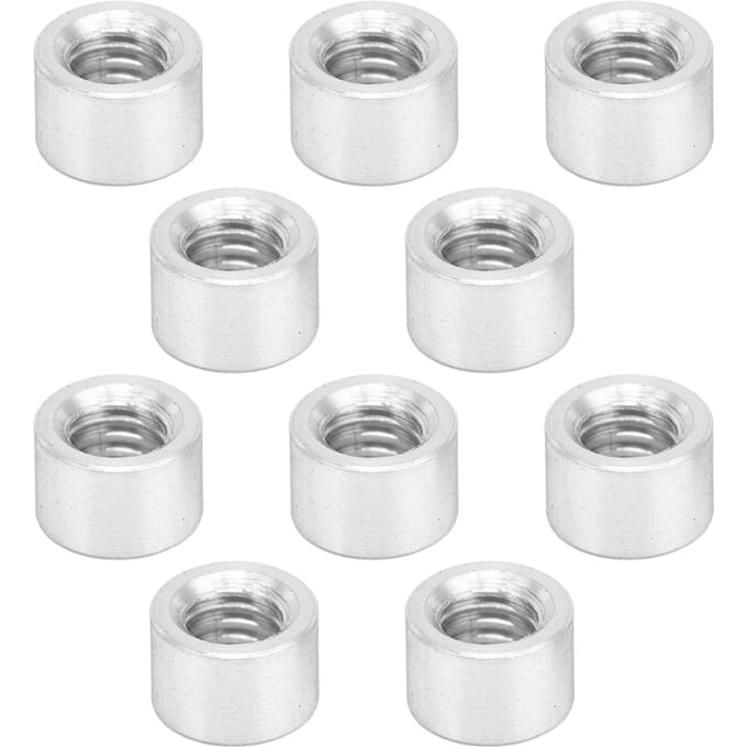 10 stuks Ronde afstandshouder 3501 Serie Kolomafstandshouder voor Structurele Ondersteuning As M4 X 0.7mm Lengte: