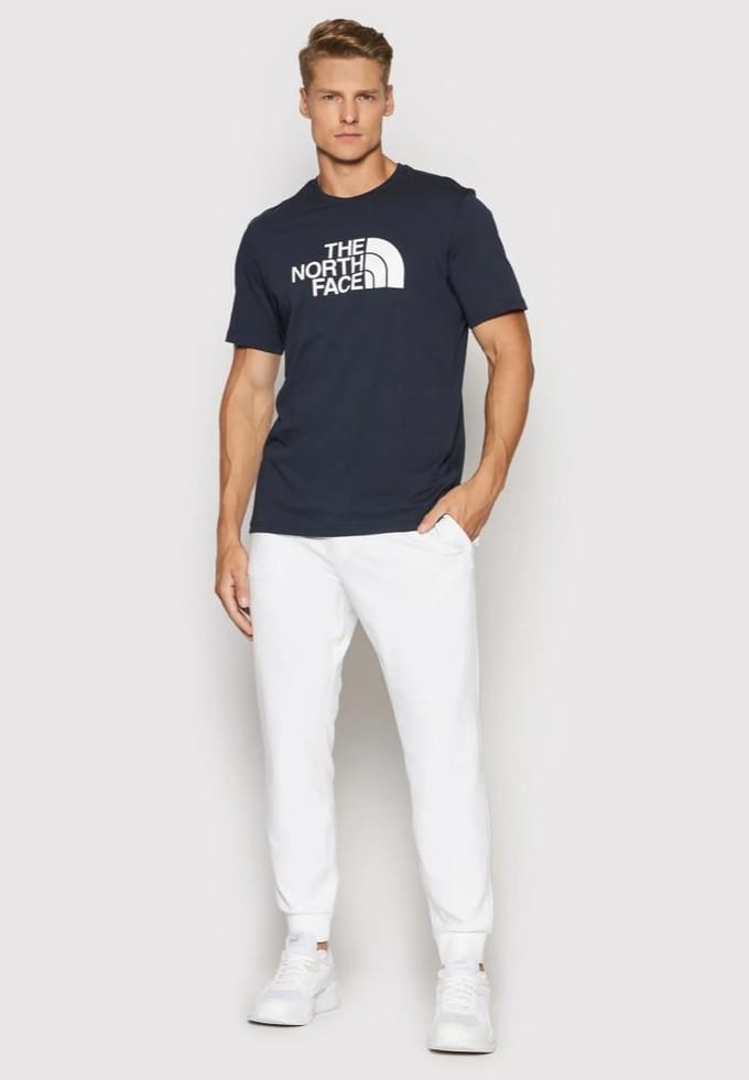 The North Face Heren T-shirt SS Easy Tee Navy