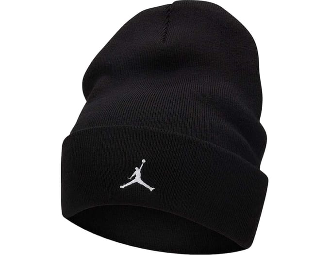 Jordan Jumpman Cuff Beanie Hat - Zwart- Heren, Zwart One Size