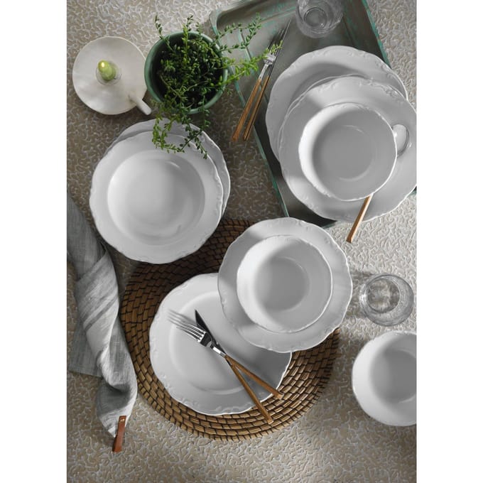 18-delige dinerset Maddy porselein | Hermia