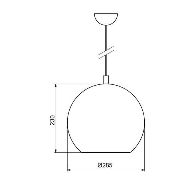 Aluminor Hanglamp Bulle