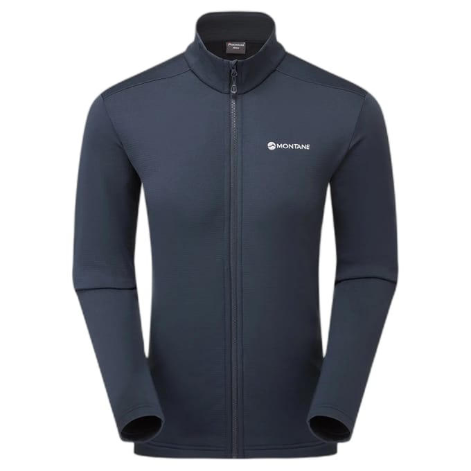 Montane Protium Fleece Met Volledige Rits Blauw L Man