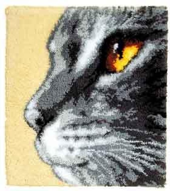 knoopkleed 38.020 poes close-up (kant-en-klaar afgewerkt)