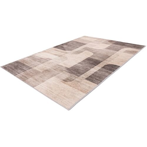 KAYOOM Vloerkleed Bluster 225, laagpolig (Taupe, 200 x 290 cm)