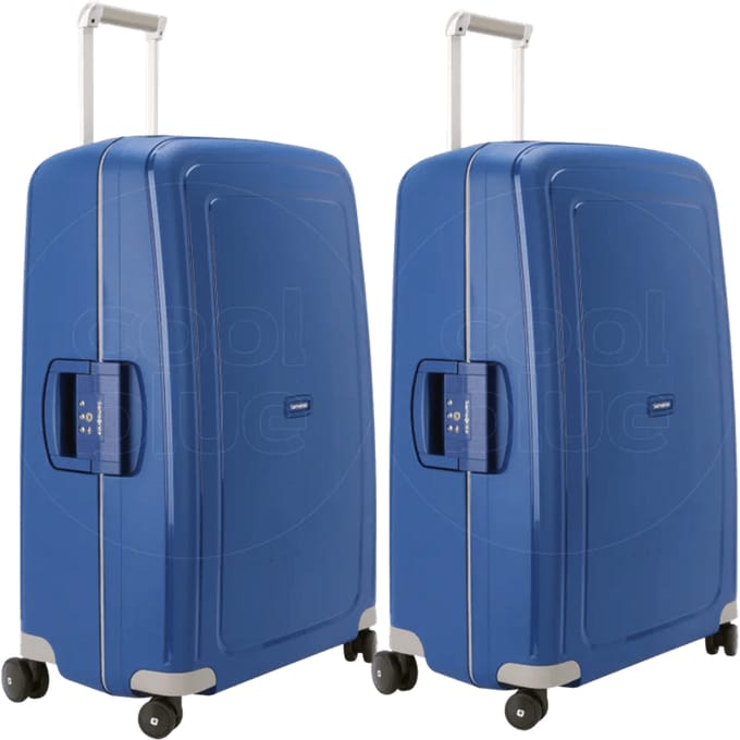 Samsonite S'Cure Spinner 75cm Duo Pack Dark Blue