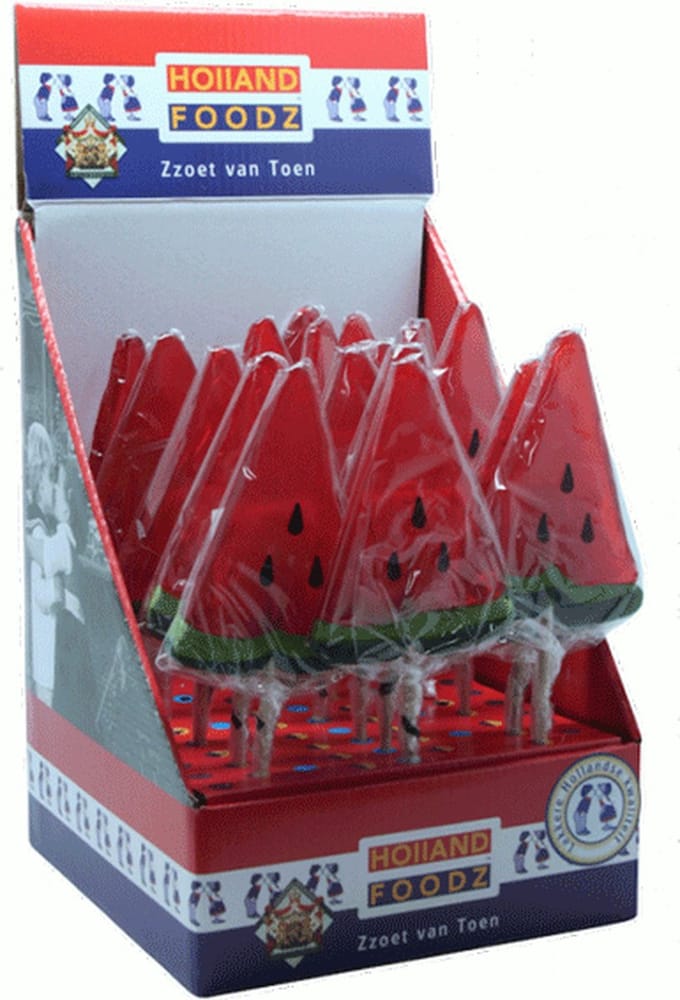 Holland Foodz | Watermeloen Lolly | 17 stuks