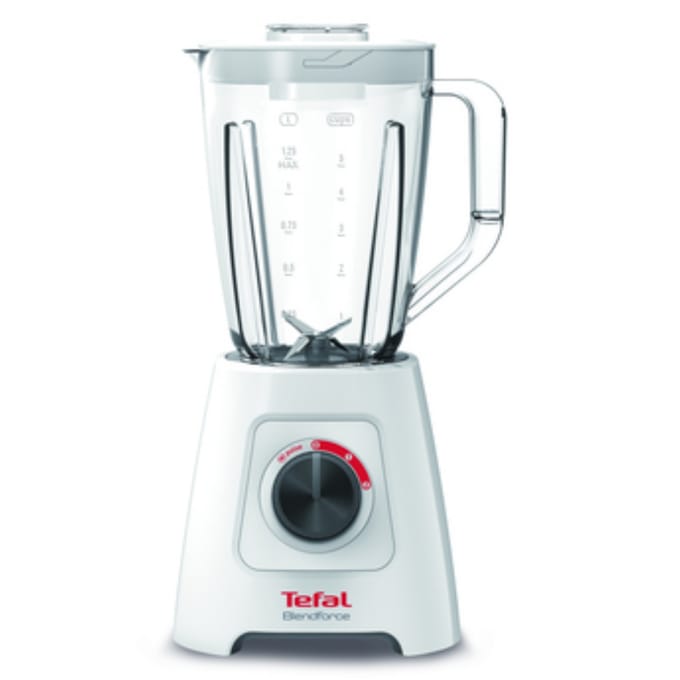 Tefal Blendforce II BL4201 - Blender - 1.25L - Smoothie Maker - Pulse Functie - 600W - Wit