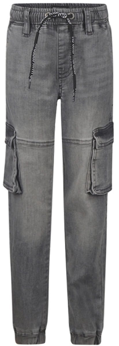 No Way Monday-Jongens Jeans-joggingbroek-Grey jeans