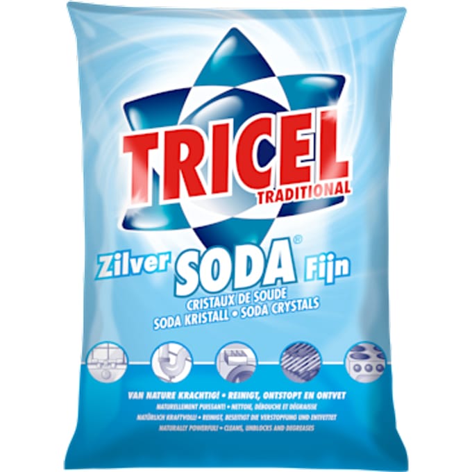 Tricel Zilver Soda Fijn