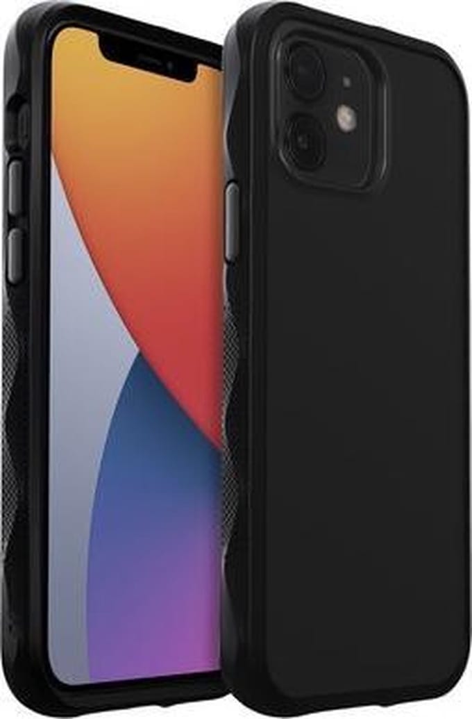 LAUT Crystal Matter 2.0 iPhone 12 mini hoesje Zwart