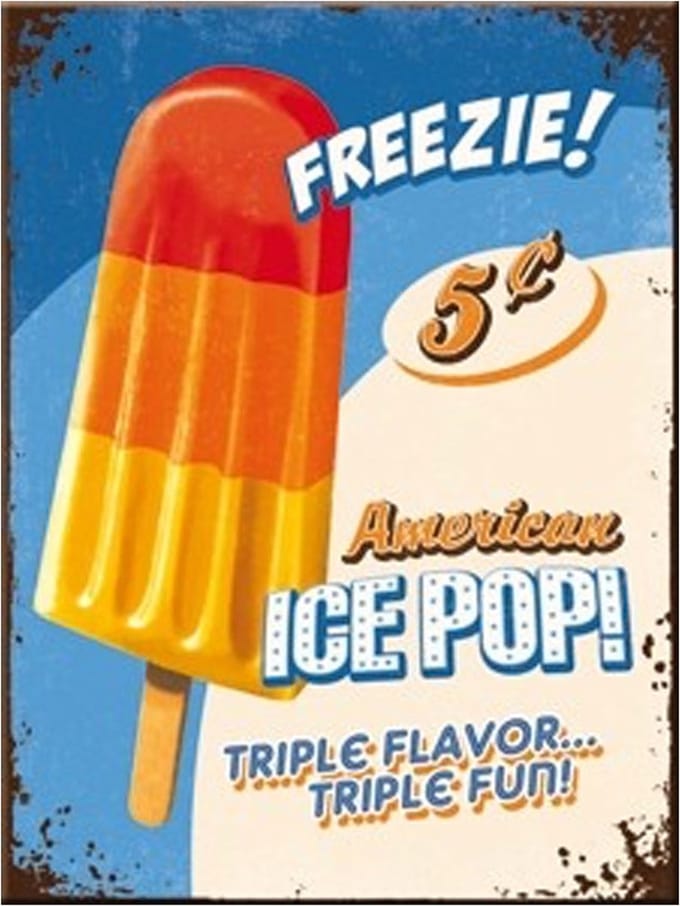 Freezie American Ice Pop Magneet
