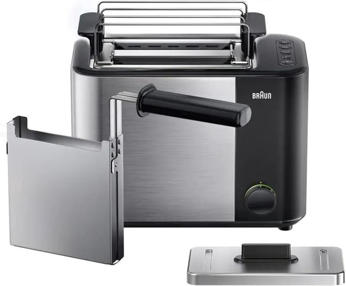 Braun ID Collection HT 5015 BK - Broodrooster - Zwart