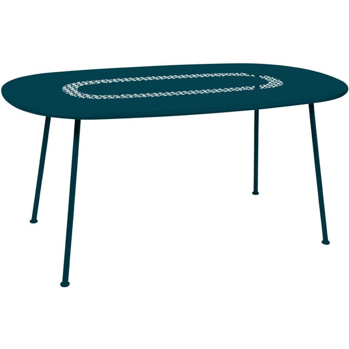 Fermob Lorette Tafel ovaal - 21 acapulcoblauw