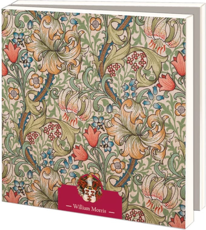 Kaartenmapje William Morris, Kasteel De Haar 10 Stuks