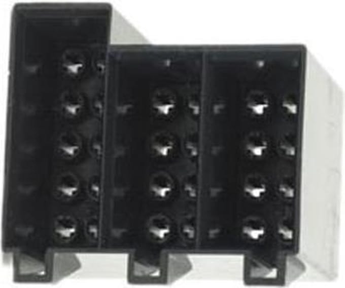 conn. vrouwelijk 26-pin ISO compact  10 stuks x 017.307-3
