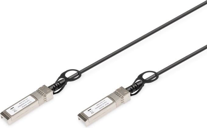 DIGITUS 10G SFP+ DAC Cable - 0.5m - Zwart - 0.5m