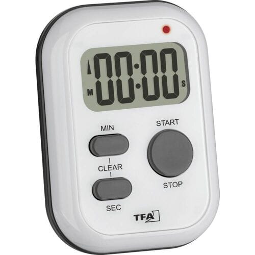 TFA Dostmann TFA - Timer Weiß digital Timer Wit Digitaal