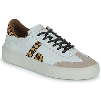 Blackstone QUARTZ AUDEN - EL280 White Leopard - Sneaker (low) - Dames - White - Maat: 37
