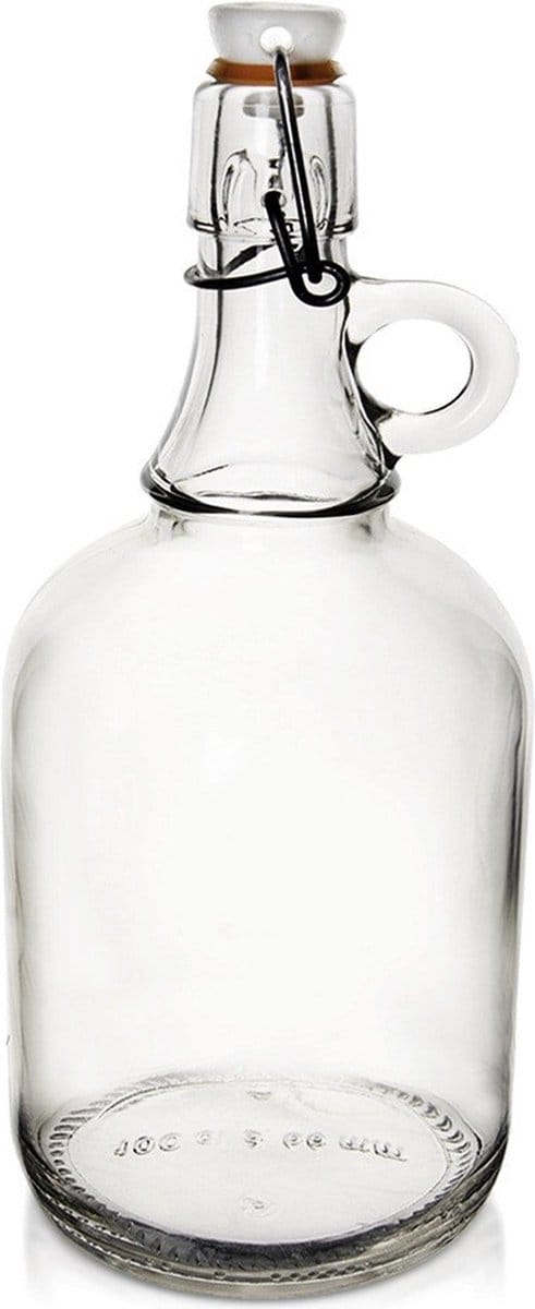 Fles met Beugelsluiting Glas 500 ml - Beugelfles - Inmaakfles - Oliefles