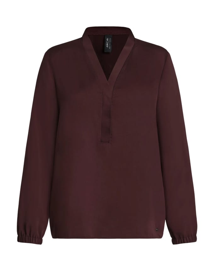 Marccain Blouse Blouses Bordeaux Ba 51.03 W39