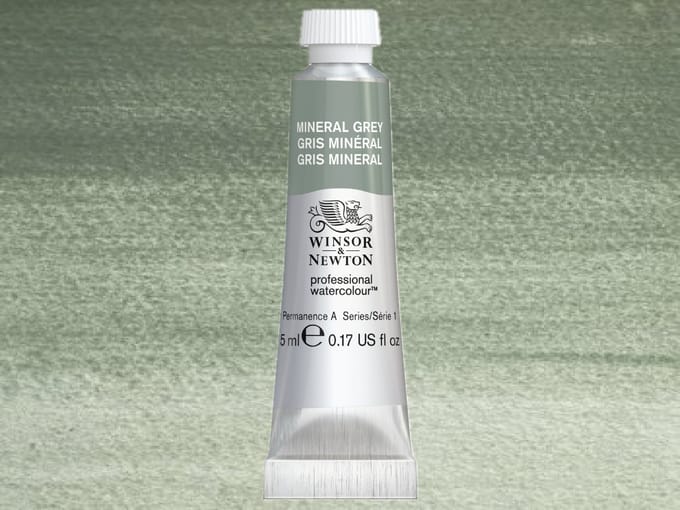 Watercolor paint W&N 5ml – 427 Mineral Grey