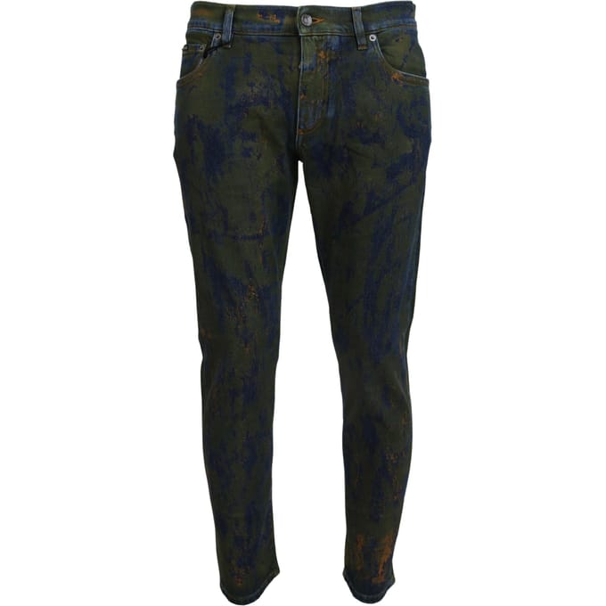 Spettersverf Slimfit Jeans