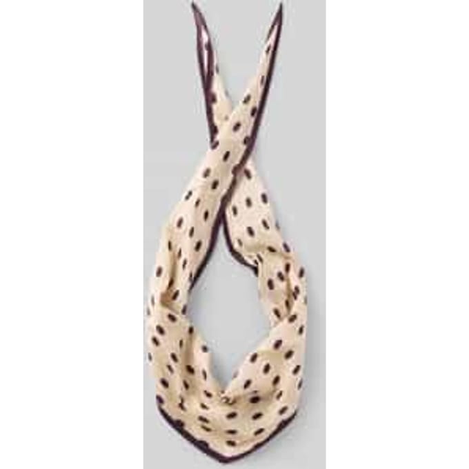 Sjaal van pure viscose met all-over paisleydessin
