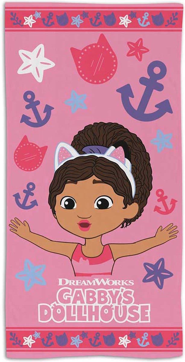 Gabby's poppenhuis Strandlaken, Ocean - 70 x 140 cm - Polyester